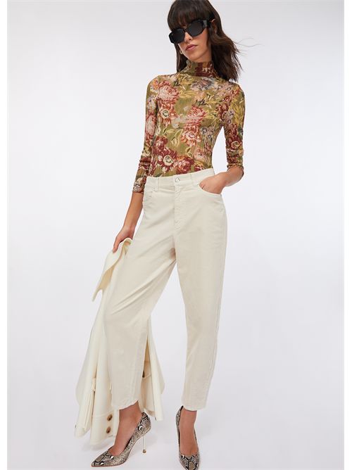 Pantaloni balloon in velluto LIU JO | MF5332T195A/20304